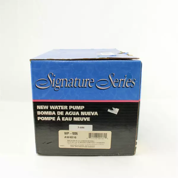 WP-606 Signature Series Automotive Water Pump NEW w/Gasket AW4016 Ford Mustang