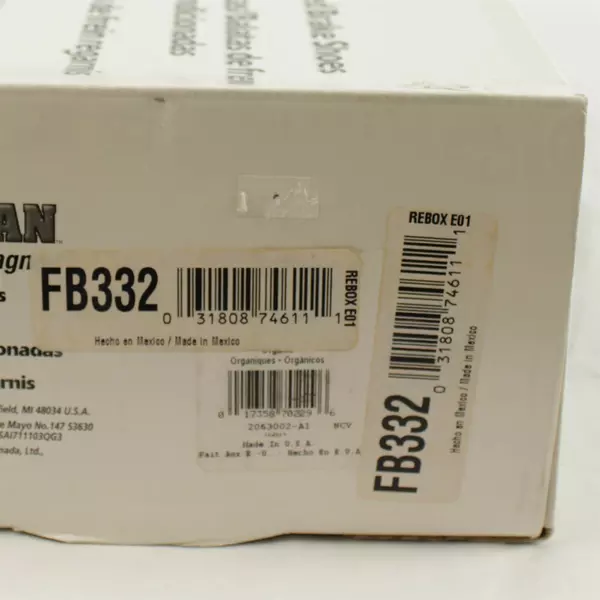 Guardian Wagner FB332 Brake Shoes Non-Asbestos Set New Open Box