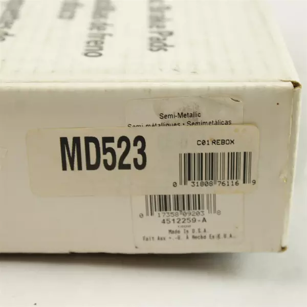 Guardian by Wagner Front Disc Brake Pad Set MD523 Fits Dodge Vehicles Open Box