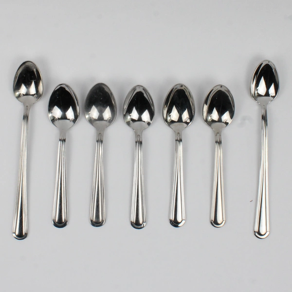 Lot Of 7 Sant Andrea Verdi (Stainless) Flatware 5 Teaspoons 2 Iced Tea Spoons