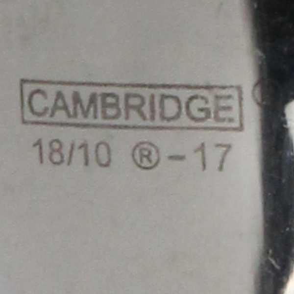 Lot Of 5 Cambridge Silver Seine (Stainless) Flatware Oval Soup Spoons 8.25"