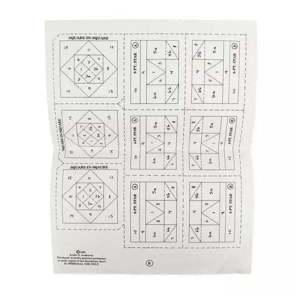 My Time Stitch Notes Quilt Sampler Note Cards & Envelopes in Pattern #MT208