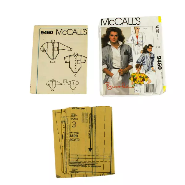 McCall's Sewing Patterns 9460 Size 20 & 9480 Size 18 Women's Vintage Lot