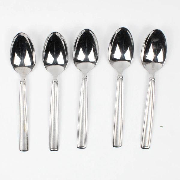Lot Of 5 Mason Frost by Towle Soup Spoon (Tablespoon) Stainless Flatware