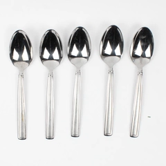 Lot Of 5 Mason Frost by Towle Soup Spoon (Tablespoon) Stainless Flatware