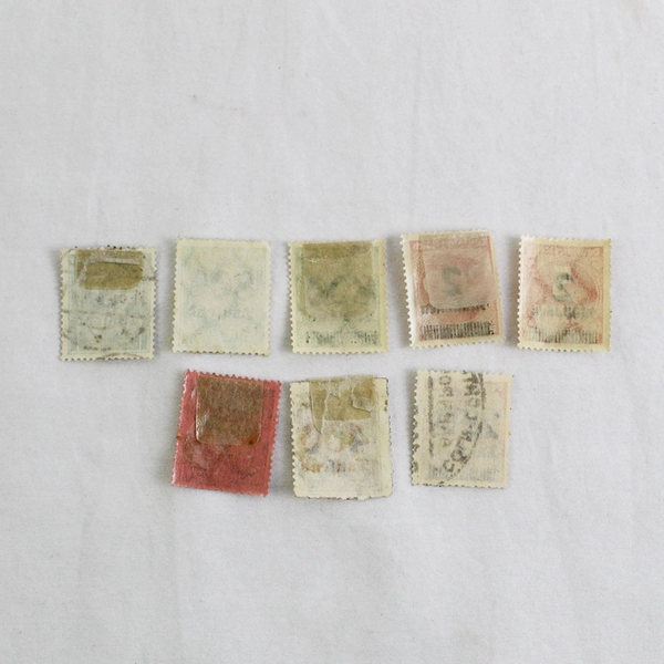 Lot of 8 Germany Deutsches Reich Hyperinflation Tausend Stamps Used 1920s