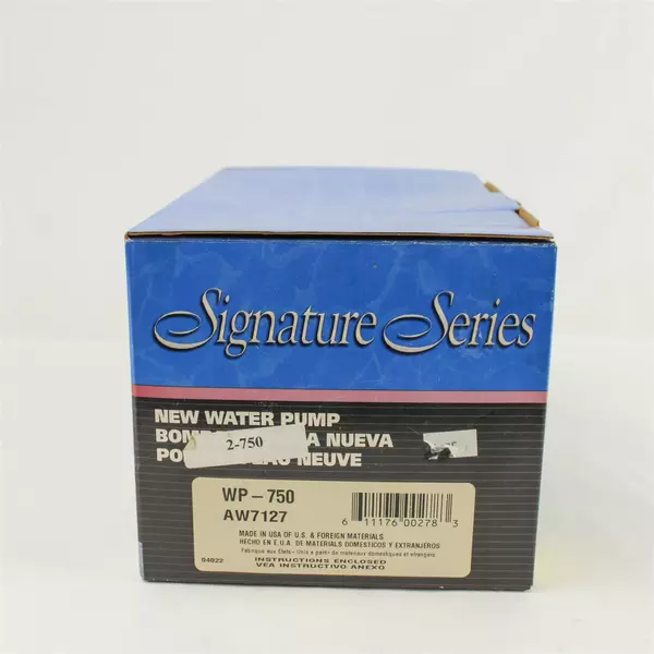 Signature Series WP-750 (AW7127) Water Pump w/ Gasket Fits Chrysler Dodge