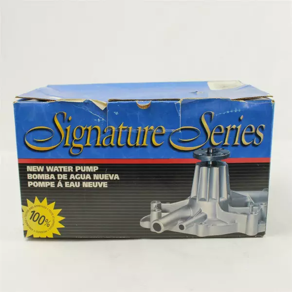 New Open Box Signature Series WP-580 AW9025 Water Pump w/Gasket Subaru 1980-87