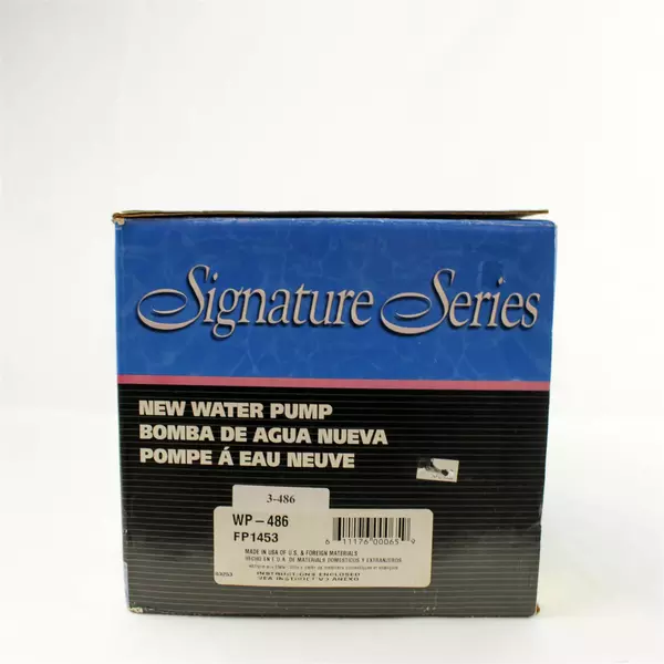 Unused WP-486 FP1453 Signature Series Water Pump w/ Gasket 35064 GM