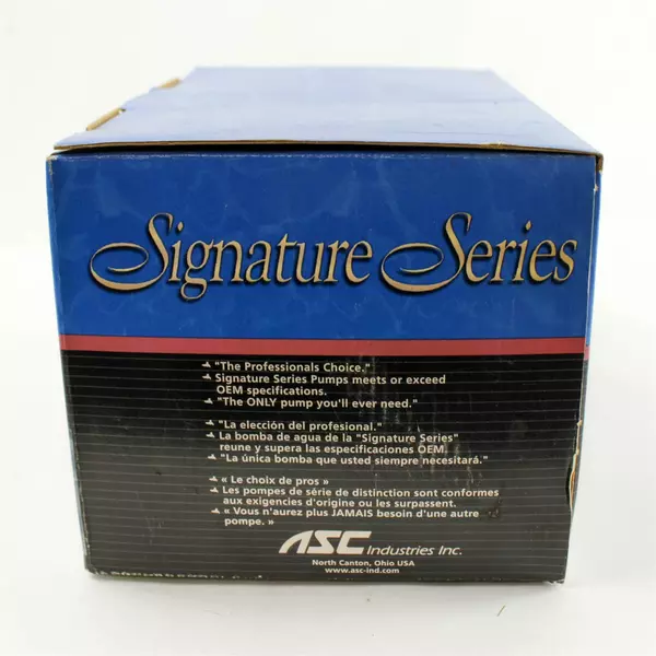 Unused WP-9158 AW9320 Signature Series Water Pump w/O-ring & Gasket TOYOTA