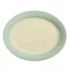 Homer Laughlin HLC Swing Eggshell Platter C30N5 11.25in Vintage