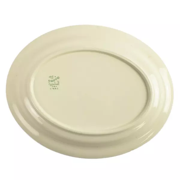 Homer Laughlin HLC Swing Eggshell Platter C30N5 11.25in Vintage