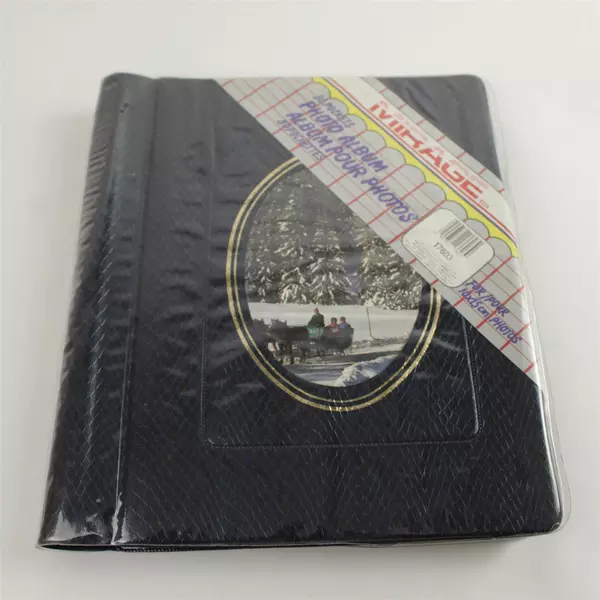 Mirage Photo Dark Blue Photo Album - Holds 80 Photos - New