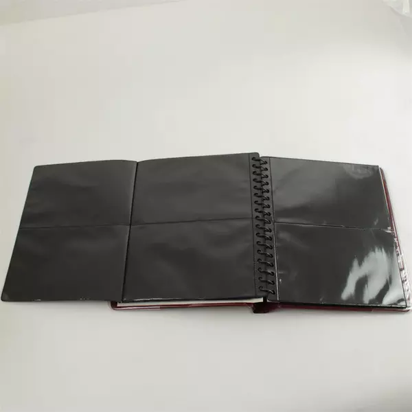 Mirage Burgundy Photo Album Holds 80 Photos New Compact Scrapbook