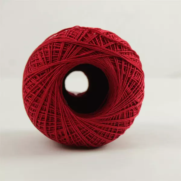 Aunt Lydia's Classic Crochet Cotton Thread Size 10 Victory Red New