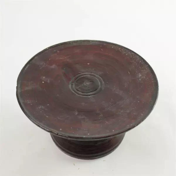 Handcrafted Solid Wood Candle Holder Pillar/Votive Rustic Small Tabletop