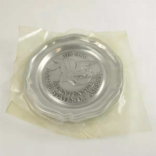 Armetale Bicentennial Pewter Plate 7" Collectible Decorative