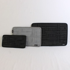 Lot of 3 Cocoon Grid-IT Organizers Multiple Sizes Gray and Black