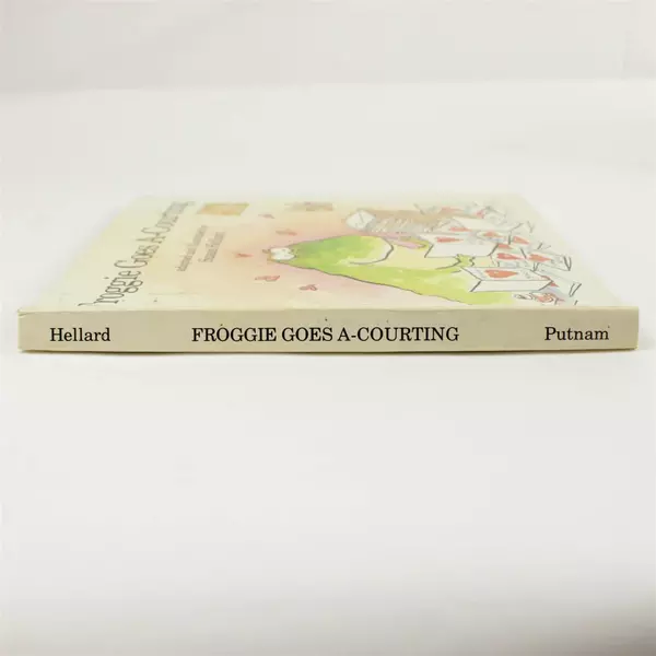 Froggie Goes A-Courting Susan Hellard 1988 Hardcover Lift-Flap 1st Ed