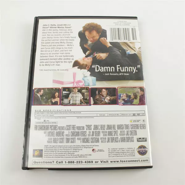 Cyrus 'Seriously, Stay Off His Mom' John C. Reilly DVD - Good Untested