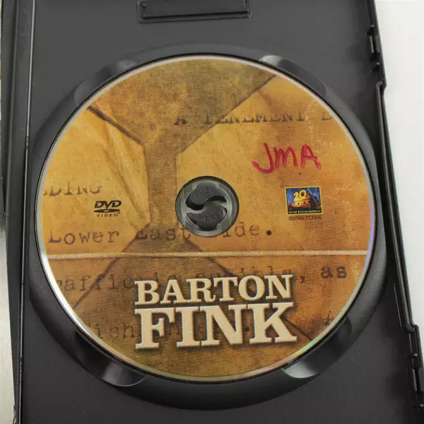 Barton Fink (1991) DVD Widescreen Rated R Turturro John Goodman Coen Bros