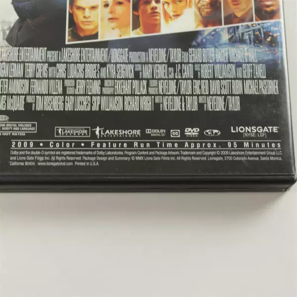 Gamer (2009) DVD Gerard Butler Lionsgate Action Rated R - Good