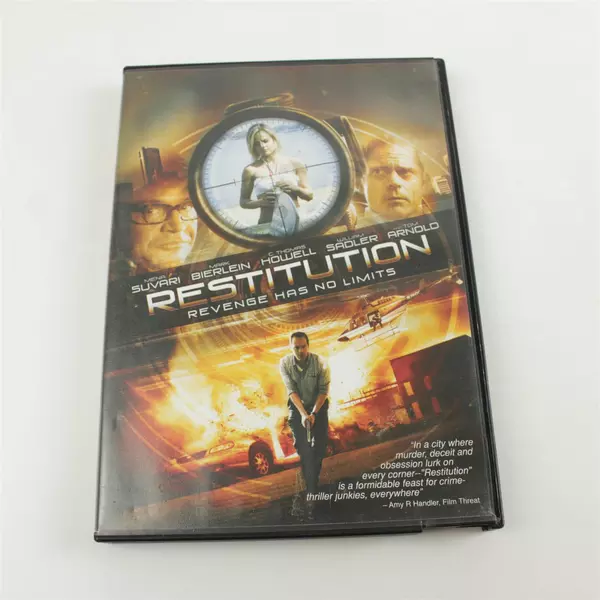Restitution (2011) DVD Tom Arnold - Good Used, Bonus Features, Untested