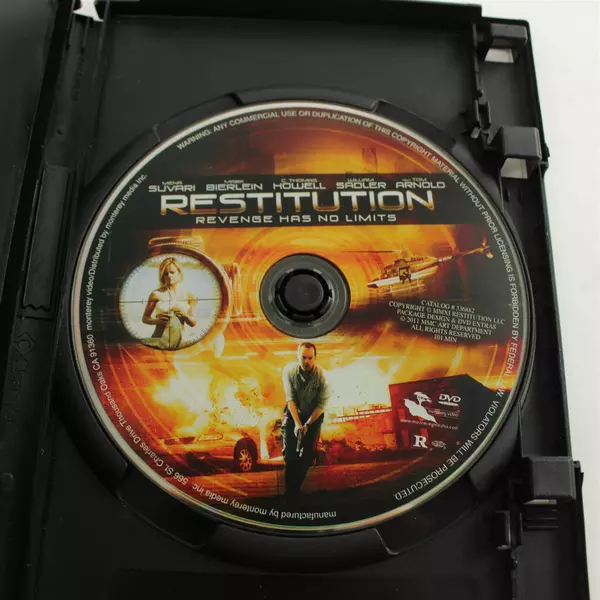 Restitution (2011) DVD Tom Arnold - Good Used, Bonus Features, Untested