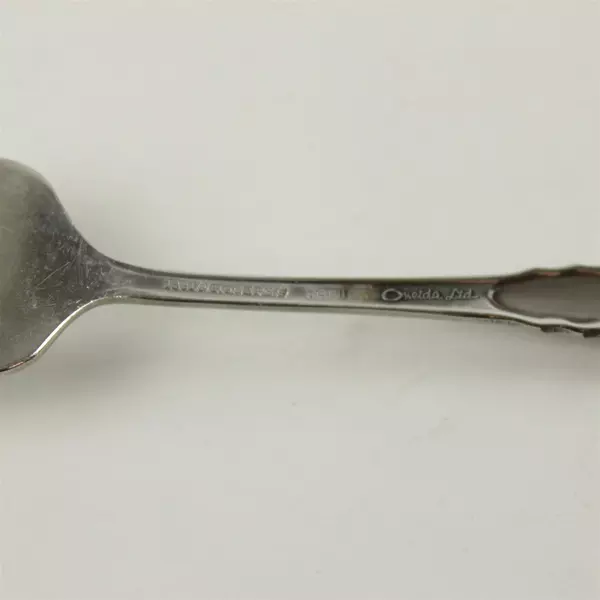 Set of 7 Oneida First Rose-Jillian Stainless Salad Forks 6.25in