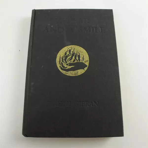 A Tear and a Smile by Kahlil Gibran Hardcover Good Condition 1970 Translated