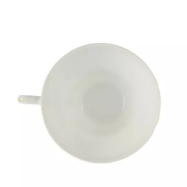 Vintage Lefton China Teacup Handpainted Pink Rose Gold Trim No Saucer