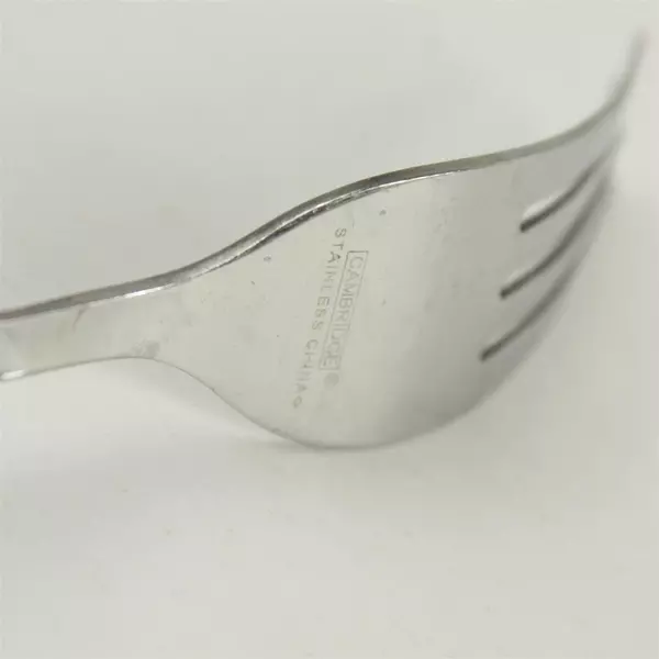 Set of 11 Conquest Cambridge Stainless Steel Dinner Forks 8"