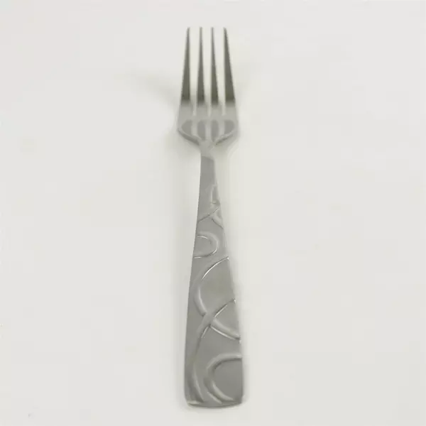 Set of 10 Conquest Cambridge Stainless Steel Dinner Forks 8"