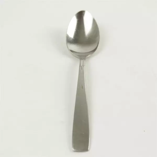 Set of 5 Oneida Satin Accent Stainless Teaspoons