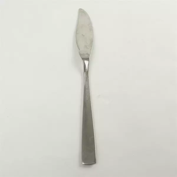 Lot of 3 Oneida Satin Accent Stainless Baby Fork Youth Knife Master Butter