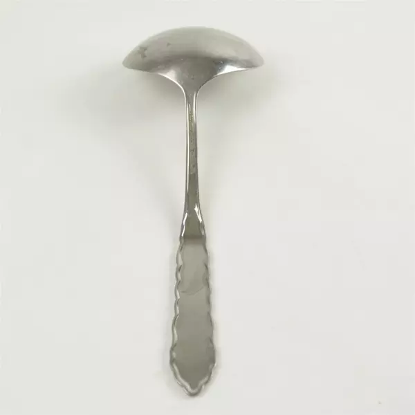 Oneida First Rose Jillian Stainless Steel Gravy Ladle 7.5in 