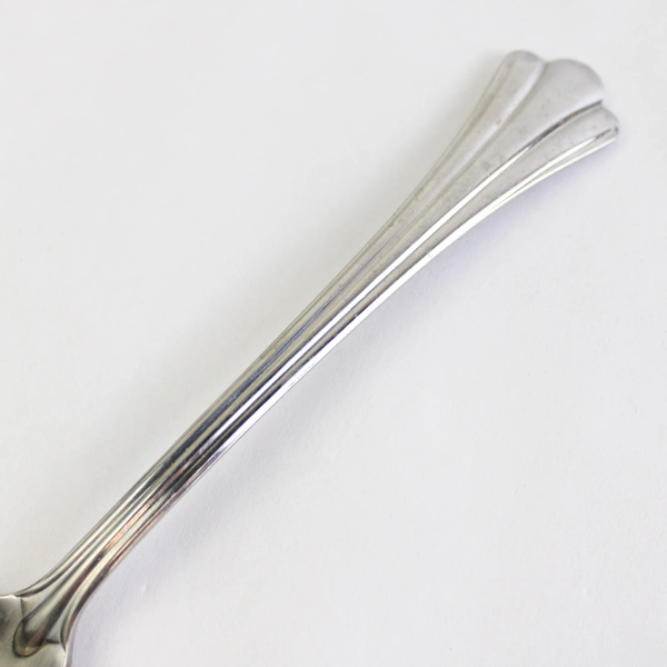 Lot of 3 Cuisinart Fairfield Pattern 18/10 SS Oval Shaped Soup Spoons 7"