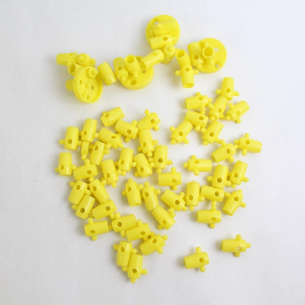 1965 Childcraft Snap Sticks Construction Building  Set