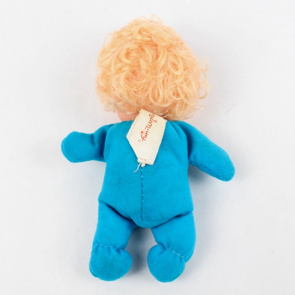Vintage Fun World Beanbag Doll With Rubber Head 7 Inch