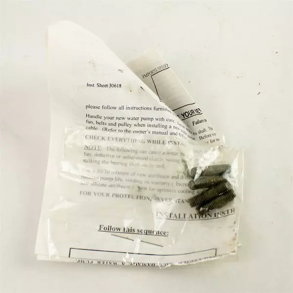 Open Box WP-573 AW9017 Signature Water Pump w/Gasket Fits Toyota