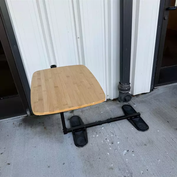 Adjustable Laptop Table Tray For Couch Swivel 15" x 20" Metal Feet