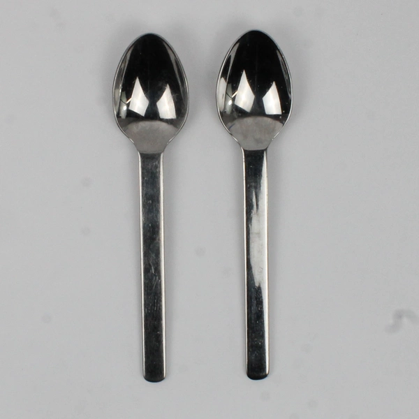 Set of 2 Sabatier SB18 Stainless Steel Teaspoons