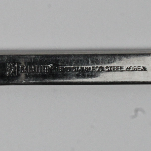 Set of 2 Sabatier SB18 Stainless Steel Teaspoons