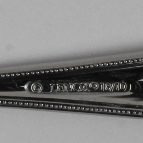 Lot Of 4 Lenox Regan (Stainless) Flatware 2 Teaspoons 2 Oval Soup Spoons