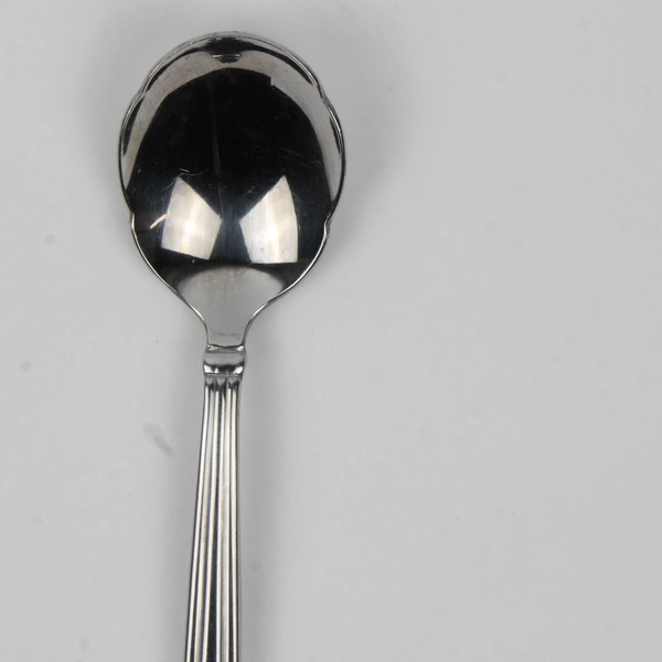 Lot of 2 Lenox Lanford (Stainless) Flatware Sugar Spoons