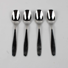 Lot Of 4 Gourmet Settings Non-Stop (Stainless) Flatware Teaspoons 6.75" Long
