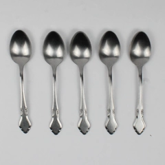 Lot Of 5 Northland (Stainless) Flatware Teaspoons 6.25" Long