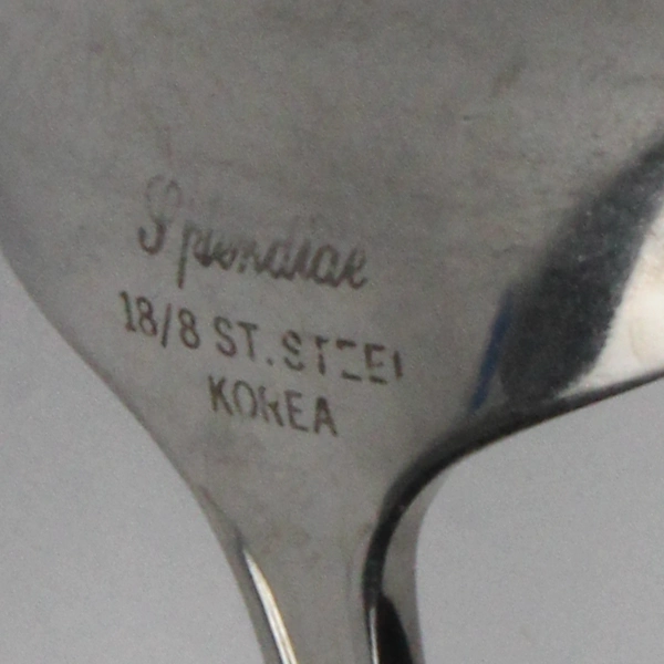 Lot Of 2 Splendide Manhattan (Stainless) Flatware Gravy Ladle 7.25"