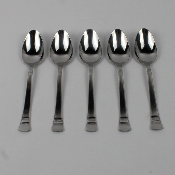 Lot Of 5 International Silver Kensington (Stainless) Flatware Teaspoons 6.5"