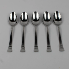 Lot Of 5 International Silver Kensington (Stainless) Flatware Teaspoons 6.5"